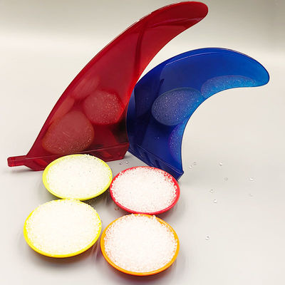 Yüksek Şeffaflıkta Tpu Sertliği 64D, Yaklaşık 5-6mm Şeffaflık, İyi Geri Tepme, Mükemmel Tokluk