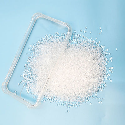 Şeffaf kalıplanabilir termoplastik boncuklar Endüstriyel plastik granüller Kokusuz
