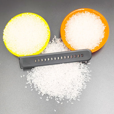 Yüksek şeffaflık, hızlı kalıplama, iyi dayanıklılık, mükemmel sertlik, çevre dostu TPU plastik enjeksiyon kalıplama veya ekstrüzyon parçacıkları, evcil hayvan oyuncakları, atlama halatları, teller için uygundur