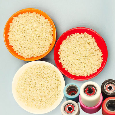 Şok emicilik TPU Polyurethane Plastik ham granüller Açık renk