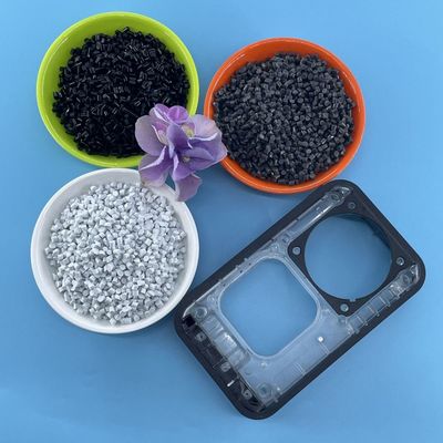 Ham Geri Dönüşümlü 90A GRS Malzemeler TPU Reçine Pelet Özelleştirilmiş Siyah Renk TPU Malzemeleri Tekerlekler, Telefon Kılıfı, Elektronik Bileşikler İçin