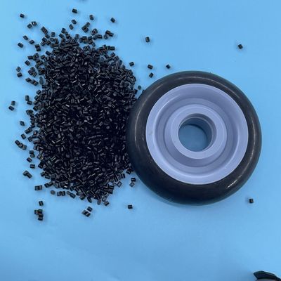 TPU GRS Geri Dönüştürülmüş Malzemeler Termo Plastik Polyurethane Siyah Pellet