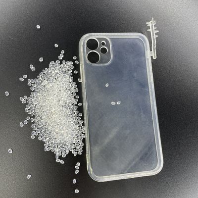 Kristal Açık Yumuşak TPU Ham Madde Koruyucu Telefon Kutusu
