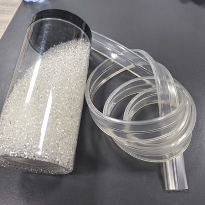 UV Dayanımlı Malzeme Anti UV Seviye 4 TPU Ham Madde Şeffaf Tel Kablo Koruma Kılıfı Noktalar LED Işık İçin