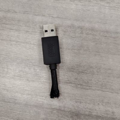 Siyah GRS Elektronik Aksesuarların Enjeksiyon Kalıplaması İçin Geri Dönüştürülmüş TPU Malzemesi